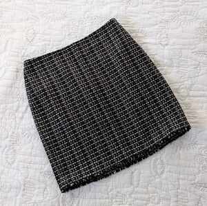 Ann Taylor tweed mini skirt